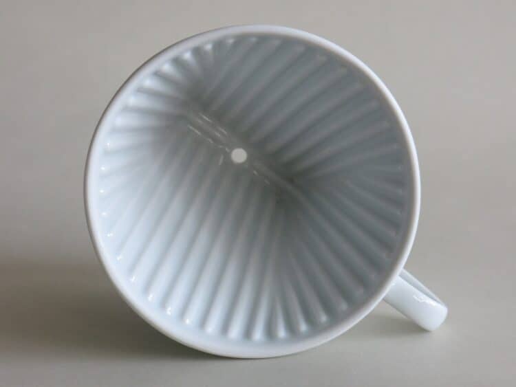 Porzellan Kaffeefilter Melitta 102 weiß, 1 Loch