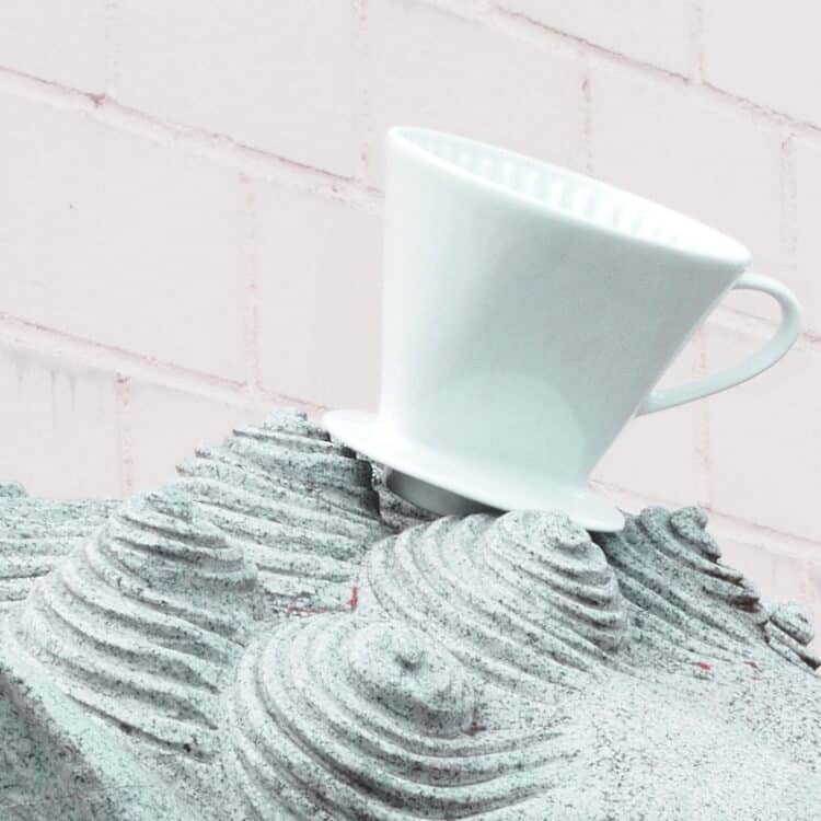 Porzellan Kaffeefilter