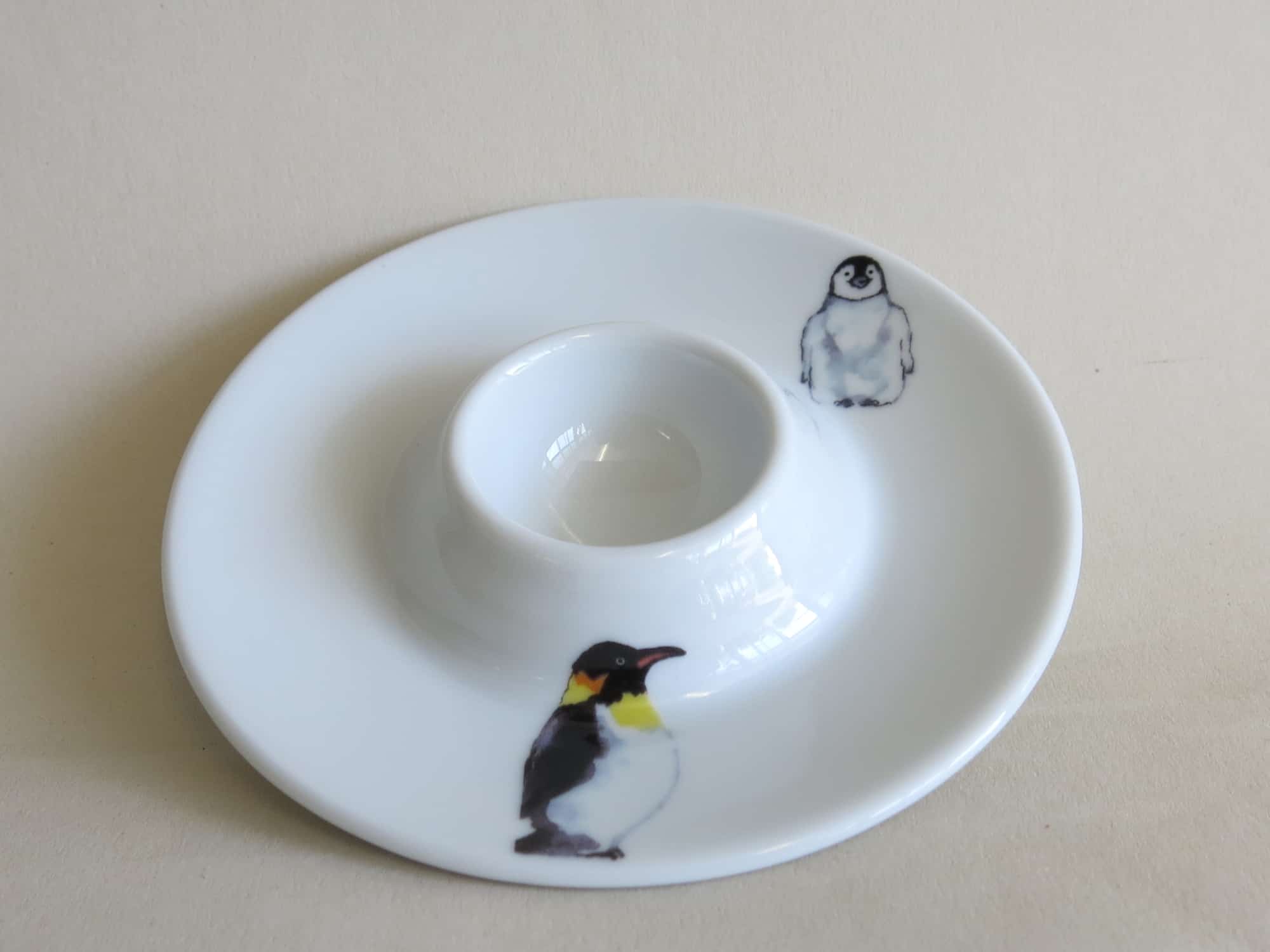 XDeer Eierbecher Eierholder-Pinguin Design,Universal-Eierhalter