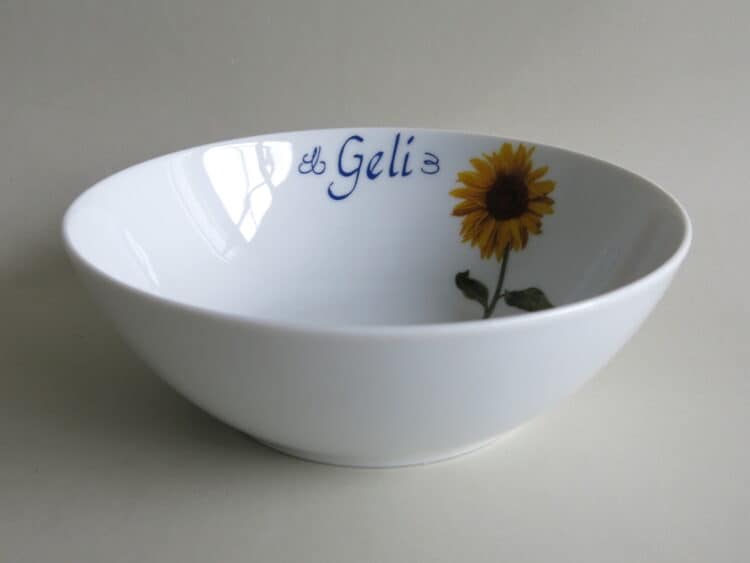 Schüssel Bowl 17 cm Ole Sonnenblume Namen