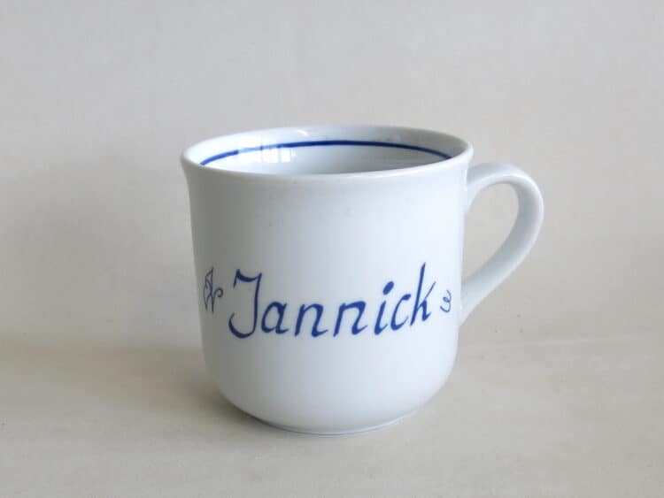 Klassische Namenstasse Sonderangebot Jannick