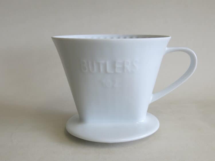 Porzellan Kaffee Filter Butlers 102 mit logo