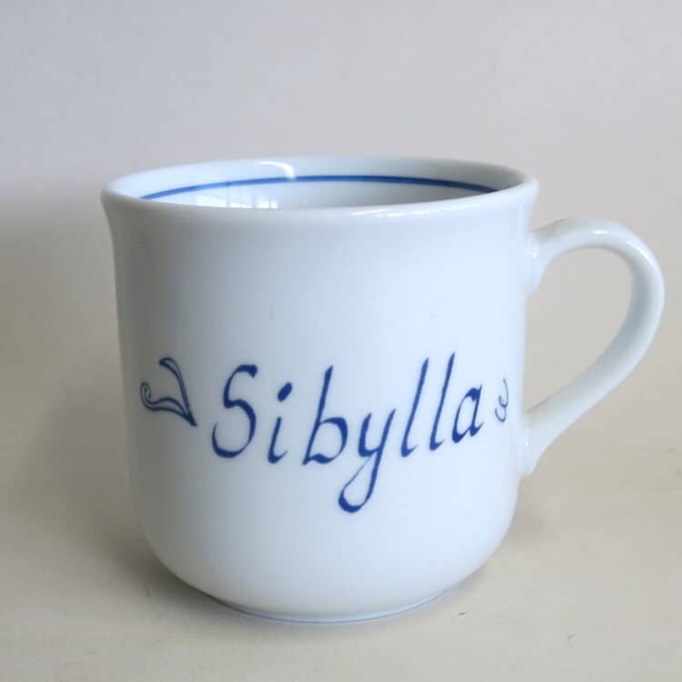 Klassische Namenstasse Sonderangebot Sibylla