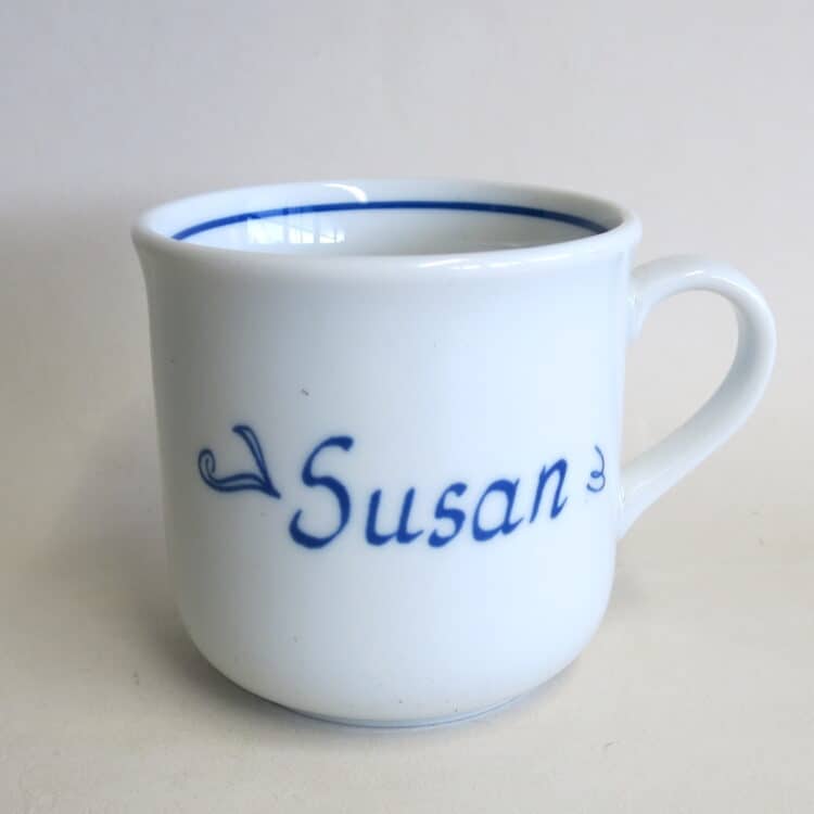 Klassische Namenstasse Sonderangebot Susan