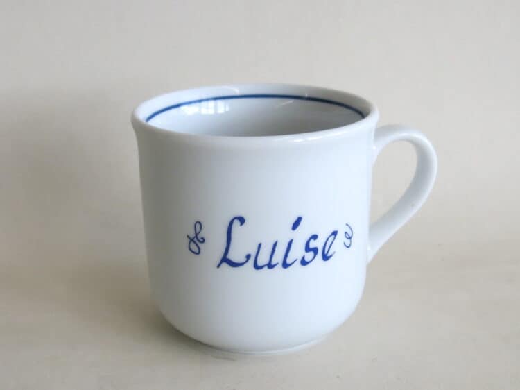 Klassische Namenstasse Sonderangebot Luise