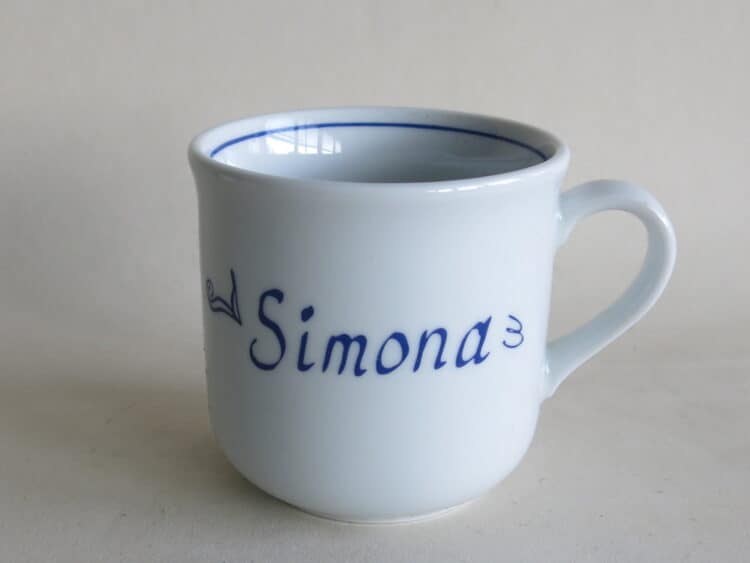 Klassische Namenstasse Sonderangebot Simona