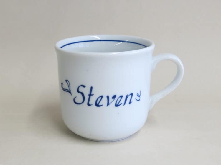 Klassische Namenstasse Sonderangebot Steven