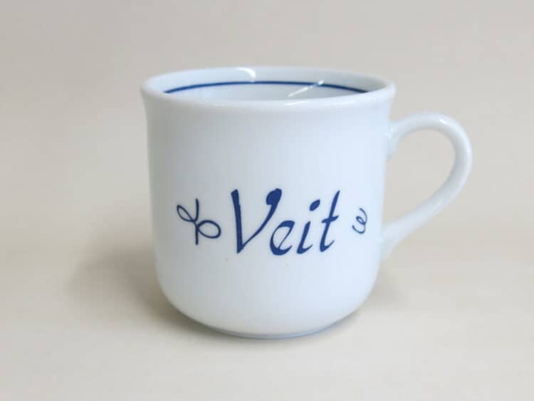 Klassische Namenstasse Sonderangebot Veit