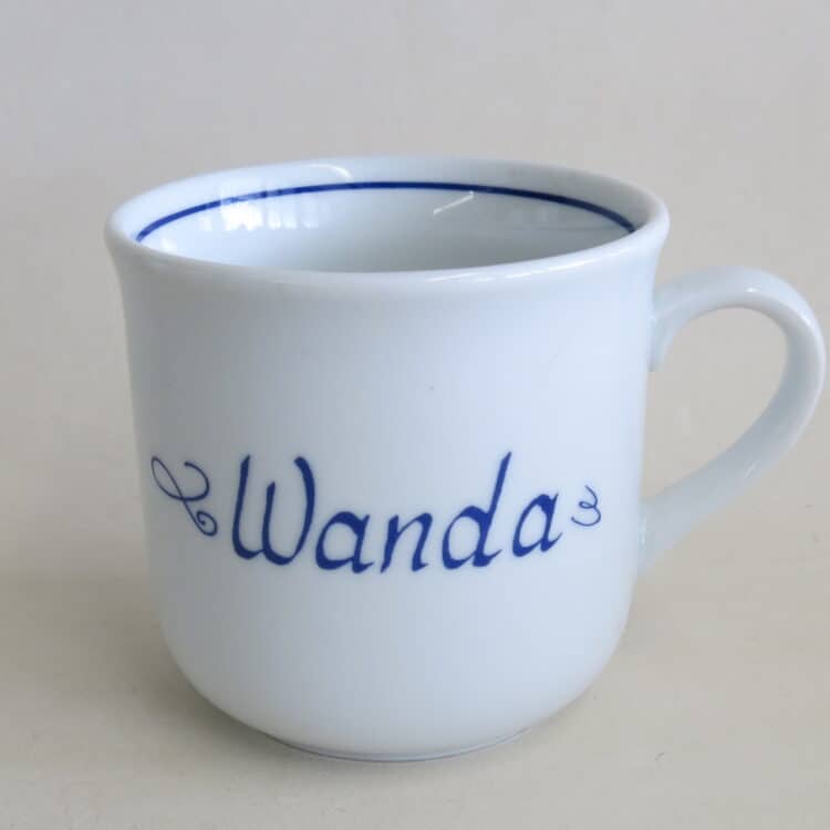 Klassische Namenstasse Sonderangebot Wanda