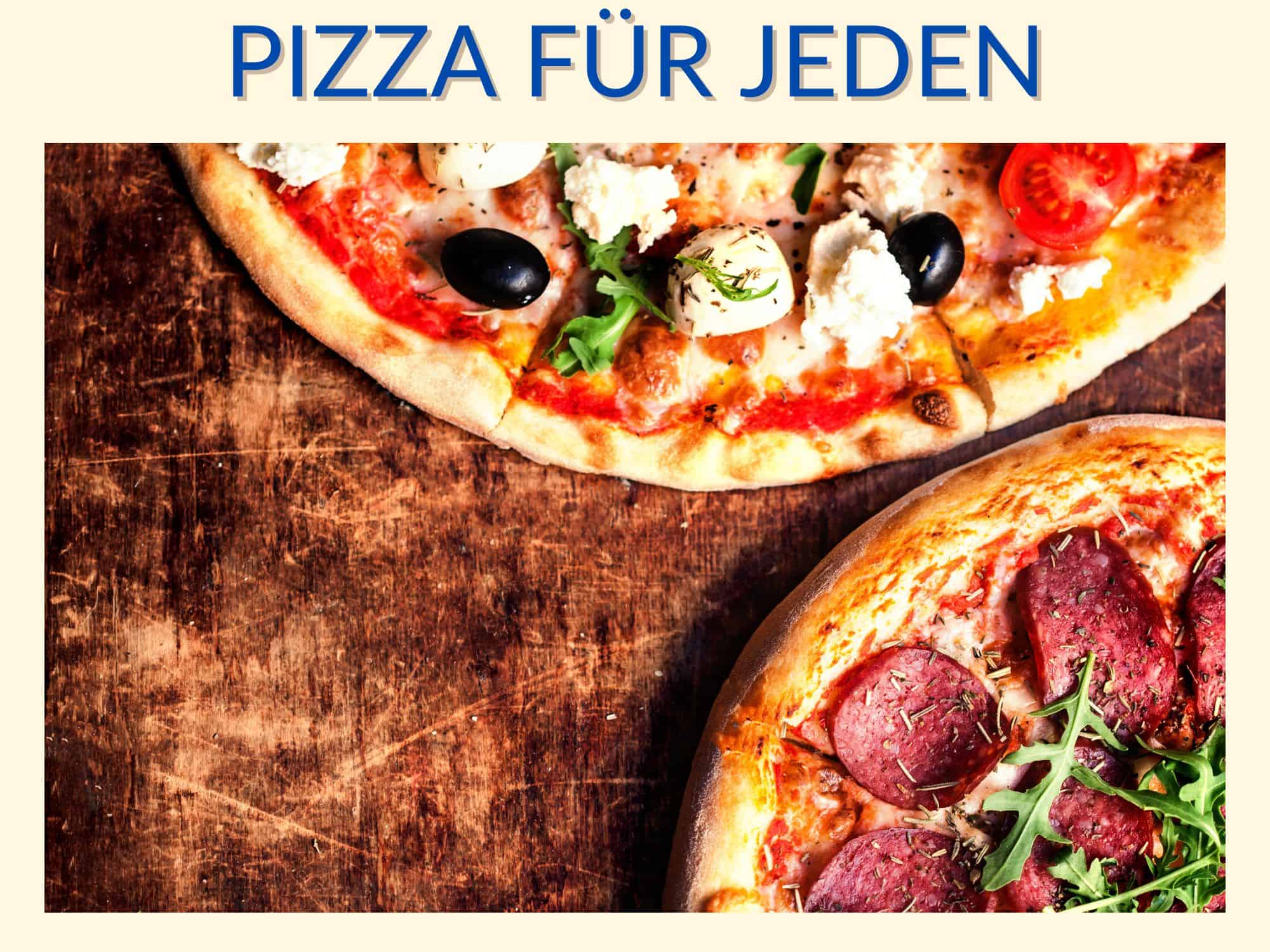 Pizza für jeden für Blogbeitrag