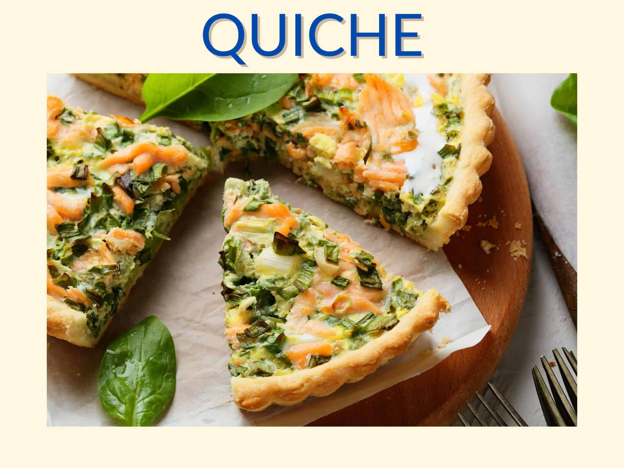 Quiche mit Gemüse 