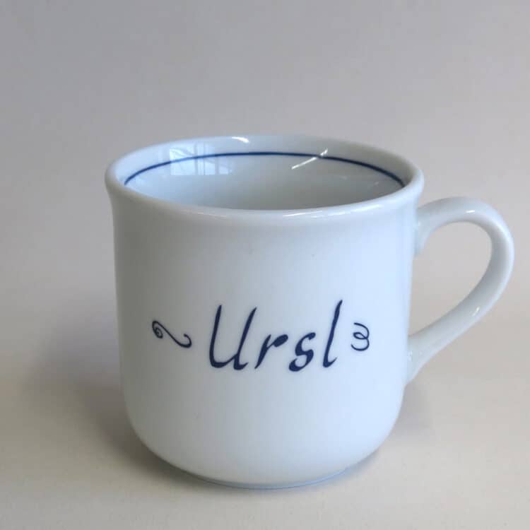 Klassische Namenstasse Sonderangebot Ursl