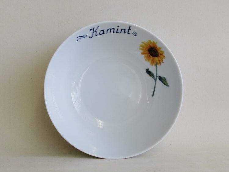 Sonnenblume Bowl Ole personalisiert