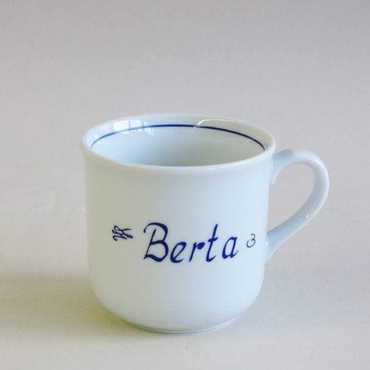 Klassische Namenstasse Sonderangebot Berta