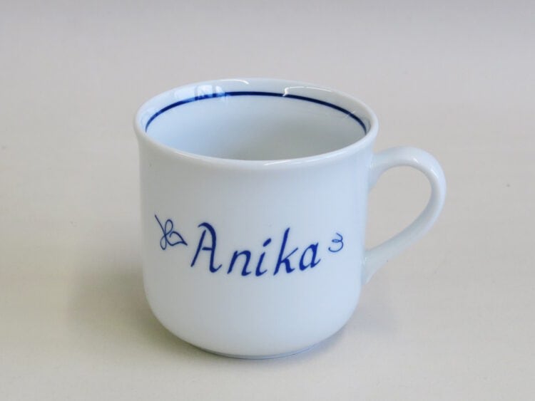 Klassische Namenstasse Sonderangebot Anika