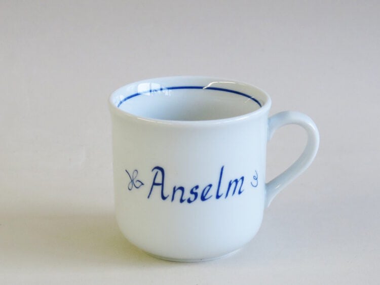 Klassische Namenstasse Sonderangebot Anselm